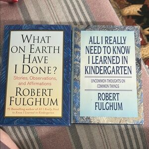 Robert Fulghum Book Pair